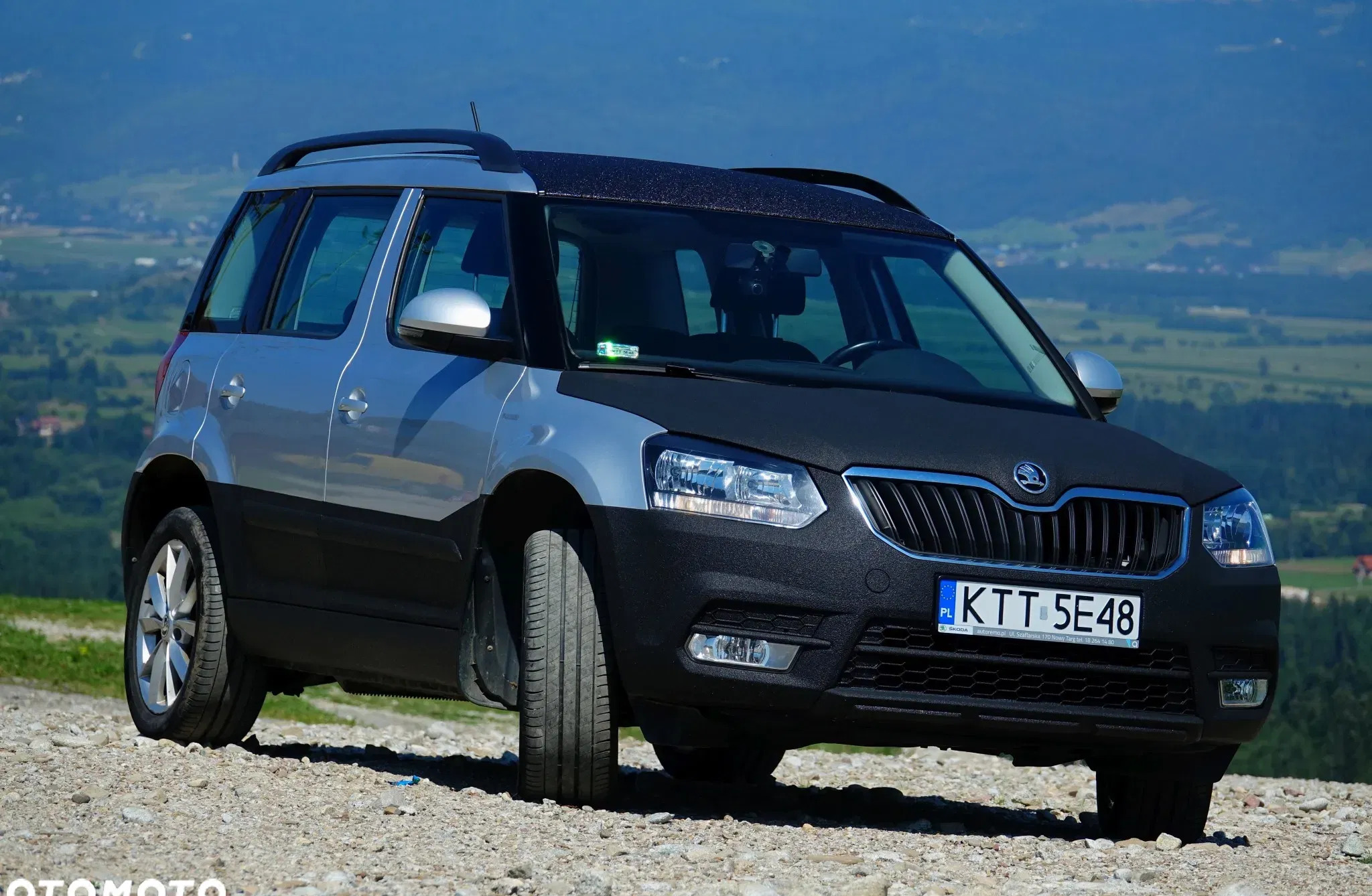 małopolskie Skoda Yeti cena 39999 przebieg: 145000, rok produkcji 2014 z Ostrołęka